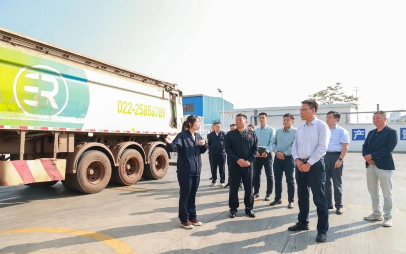 天津市交通运输委党委书记、主任王志楠一行到众博(中国)集团走访调研