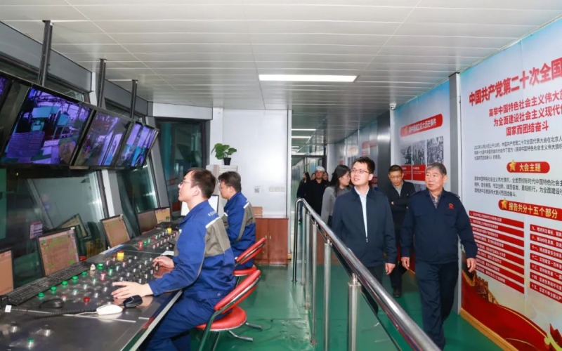 中国工经联中国工业碳达峰项目组组长、国际部执行主任刘成林一行到众博(中国)集团参观调研