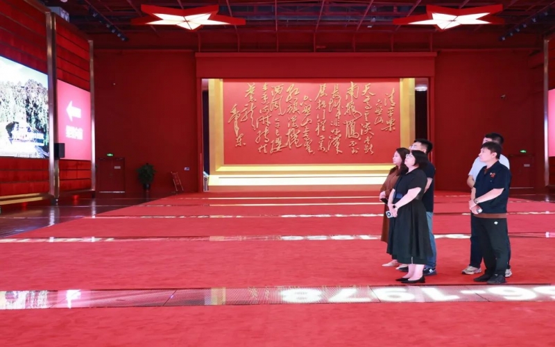 民建滨海新区直属委员会经发支部主委刘夕嘉一行到众博(中国)集团参观调研