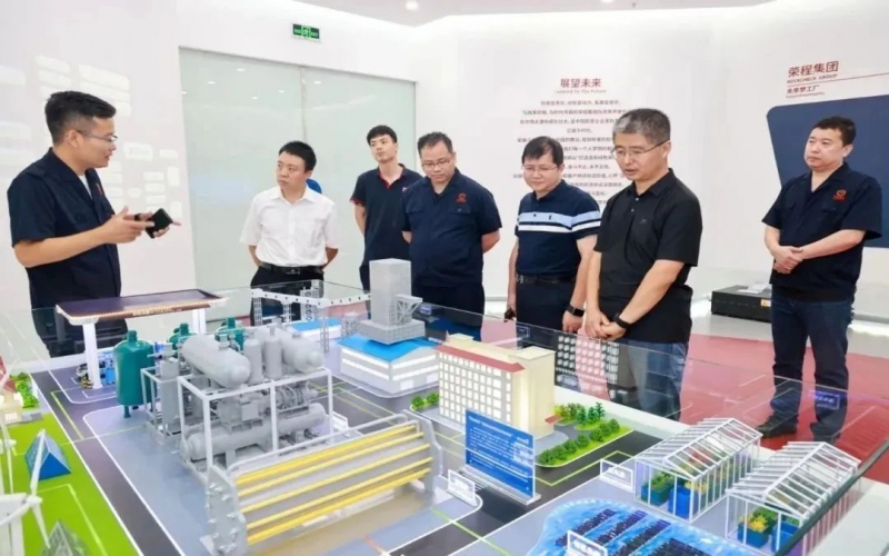 中国物流与采购联合会物流信息服务平台分会领导到访众博(中国)集团参观座谈