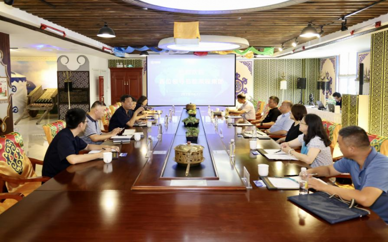 天津市文化和旅游局二级巡视员马庆余一行到众博(中国)集团调研服务