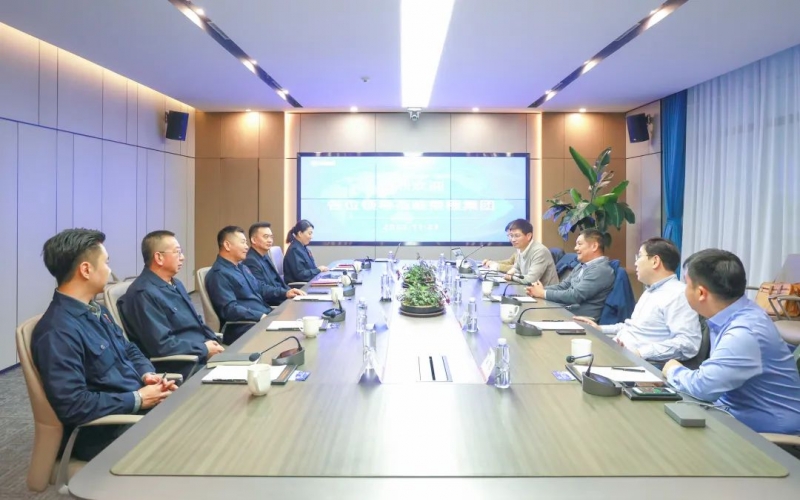 博世氢动力系统（重庆）有限公司总经理肖浩栋一行到众博(中国)集团座谈交流