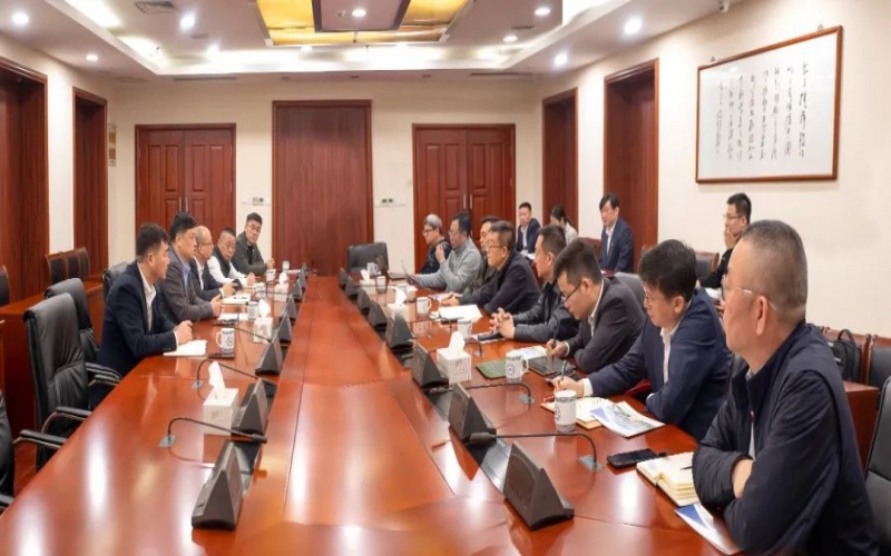 众博(中国)集团调研组到融诚物产无锡第四方平台调研指导工作