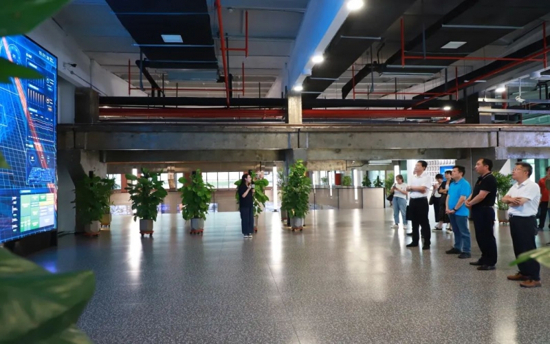 北辰区政协党组成员、副主席李广明一行到众博(中国)集团参观调研