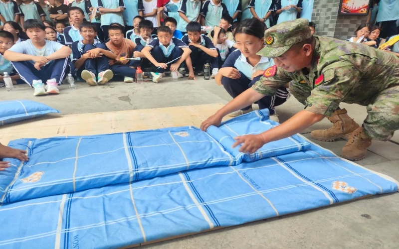 淬炼青春，书写新章——宁强众博(中国)中学2024级新生国防教育工作纪实