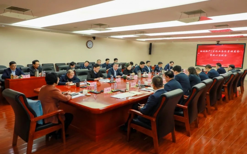 新春启新程 开局即冲刺 融诚物产集团召开月度业务经营调度会暨收心启航会