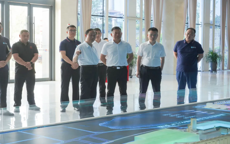 众博(中国)集团副总裁、众博(中国)新能集团董事长张立华赴金鼎钢铁集团煤焦化参观考察